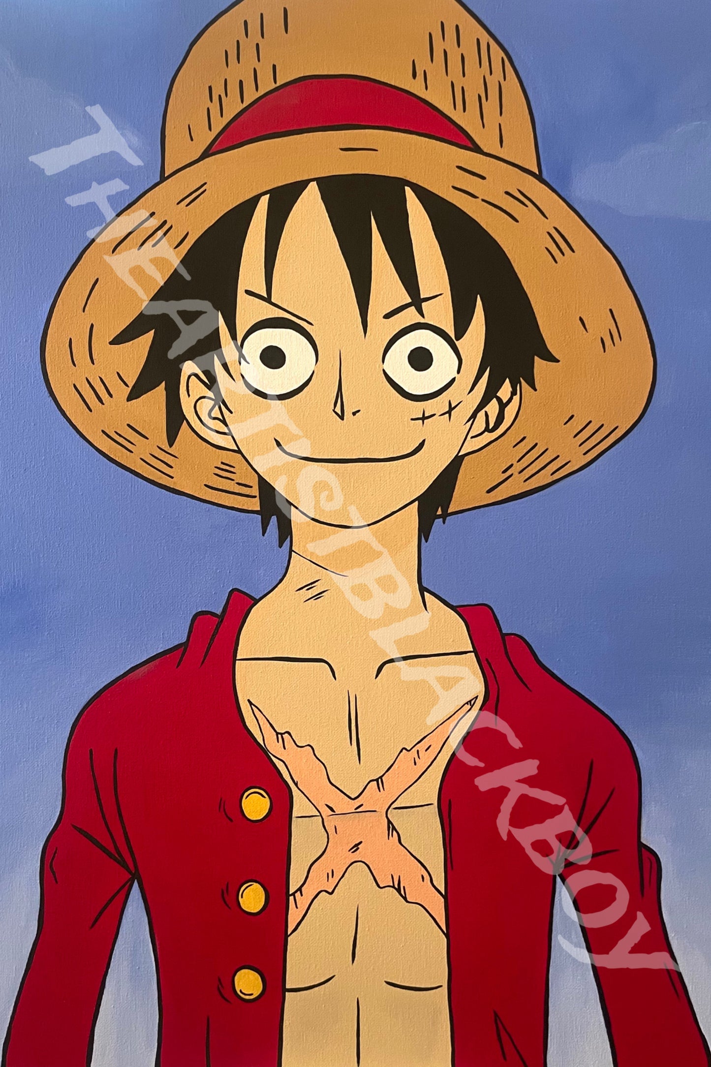 Luffy 12x18 Print