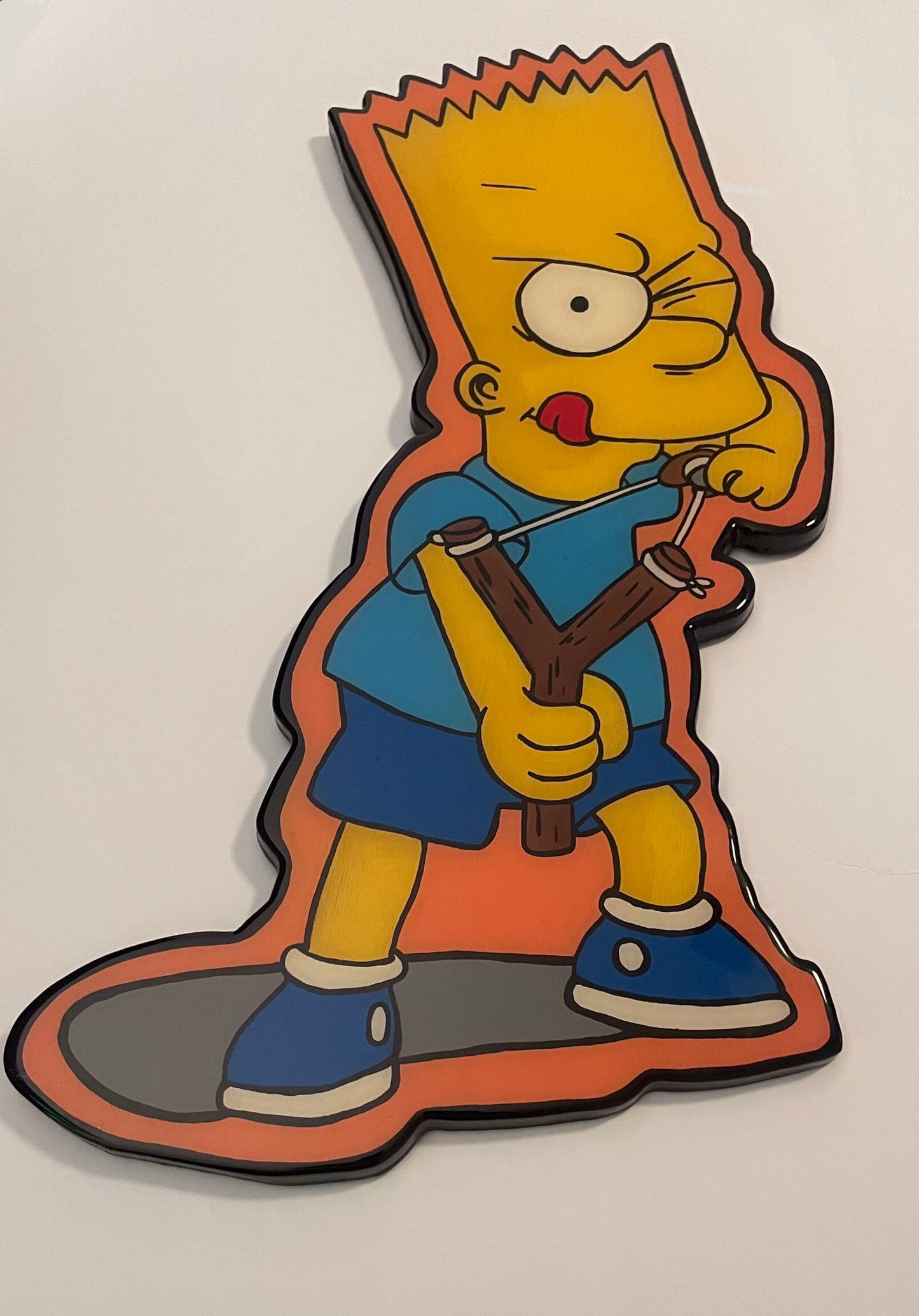 (Bart Simpson) Wood cut out