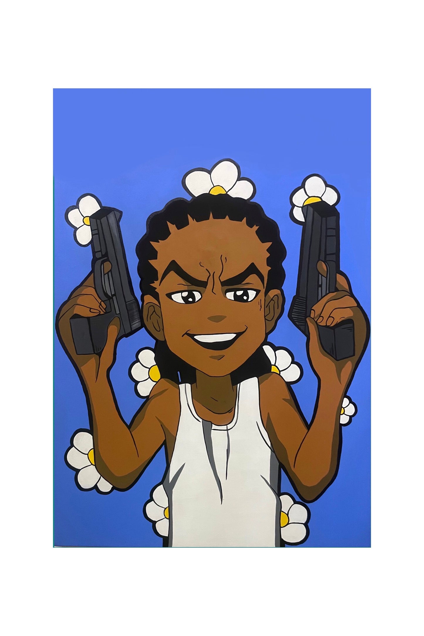 Guns up! 12 x 18 print