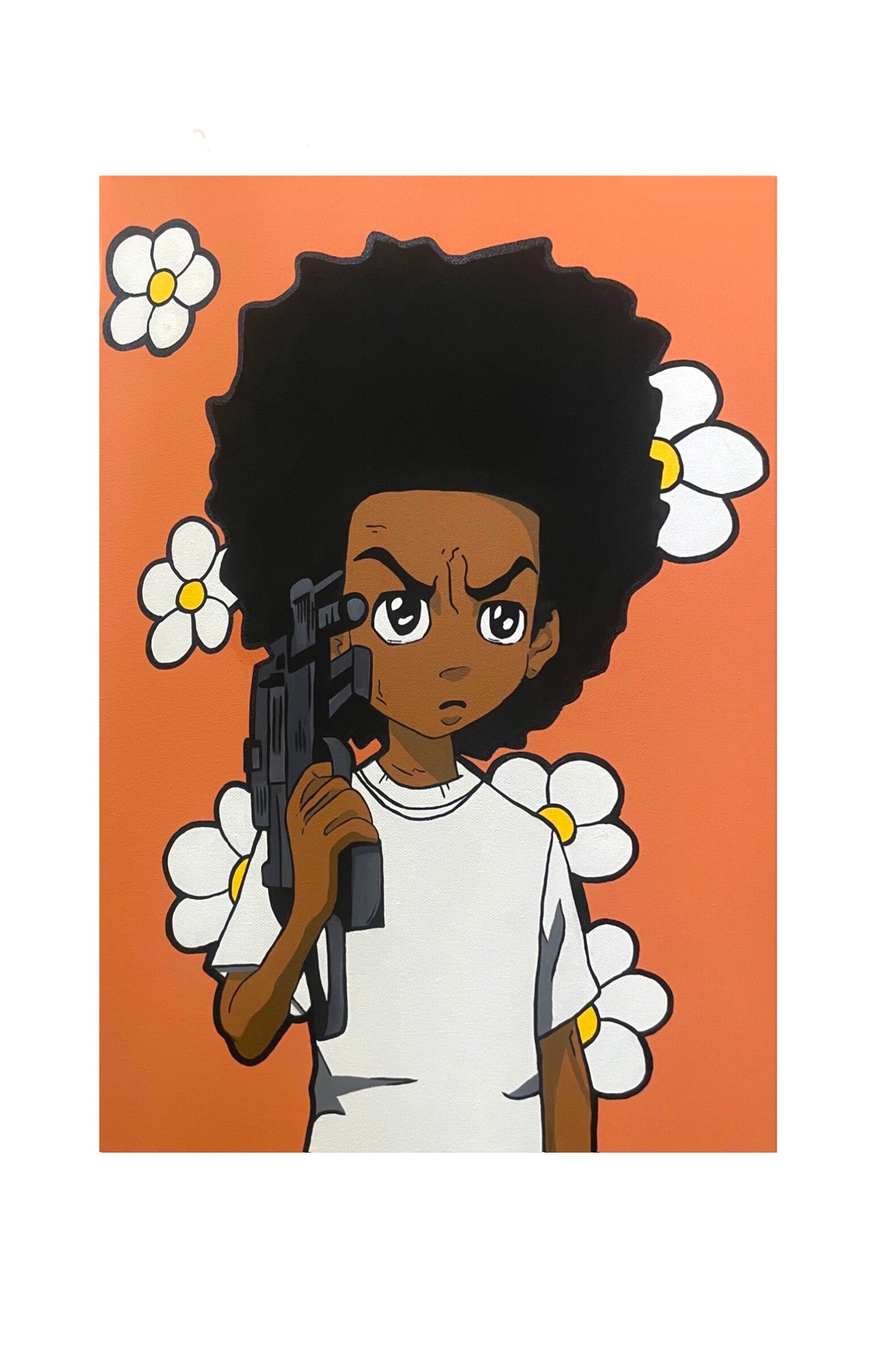 By any means 12 x 18 print