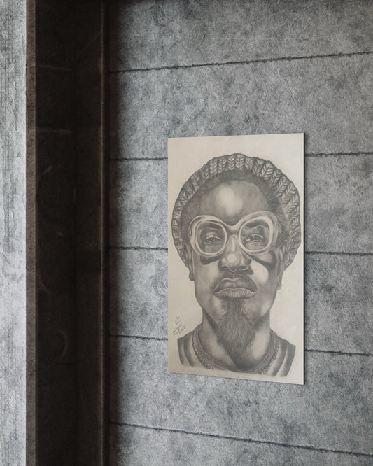 Andre “3000” Benjamin 12x18 Print