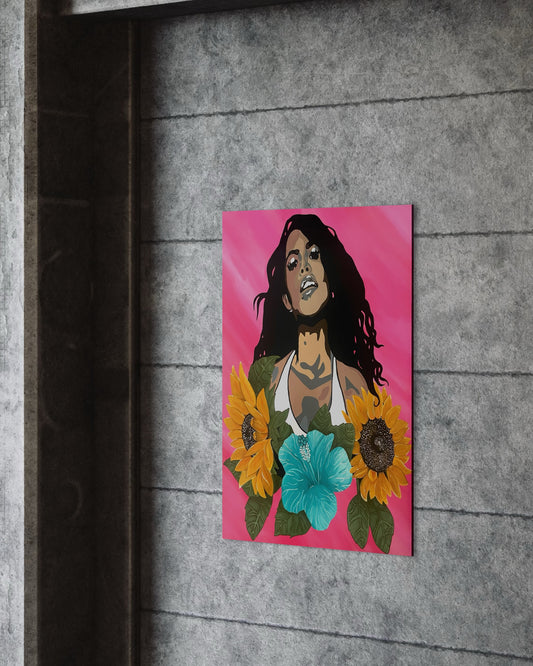 Aaliyah 12x18 Print