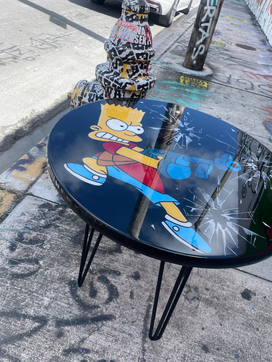 Bart Simpsons coffee table